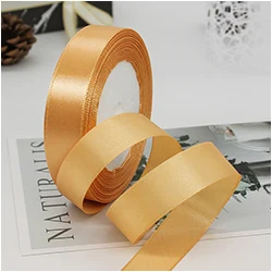 Стрічка атласна 2.5 см 23 м колір на фото