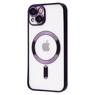 Чехол Metal Matte Case with MagSafe iPhone 14 deep purple