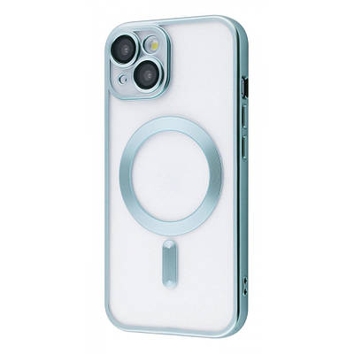 Чехол Metal Matte Case with MagSafe iPhone 15 Plus green