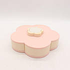 Менажниця - тарілка для закусок Flower Candy Box, Рожева / Цукерниця, фото 3