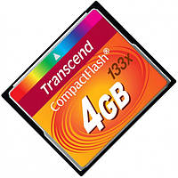 Карта памяти Compact Flash Transcend TS4GCF133 133x 4ГБ