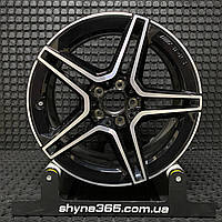 Шины ДИСКИ БУ MERCEDES AMG A2134016300 R18 8J PCD 5X112 ET43 DIA66.6 BKF