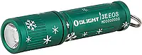 Фонарь-брелок Olight I3E EOS. Snowflake green