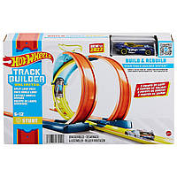 Трек Хот Вилс Конструктор трасс Разделенная двойная петля Hot Wheels Track Builder Split Loop Pack Оригинал