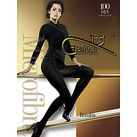 Плотные женские колготки GATTA Rosalia 100 den 3, серый