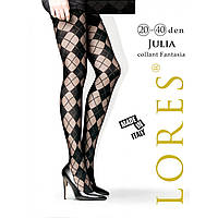 Колготки с узором LORES Julia 20-40 3/4