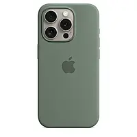 Чехол Apple iPhone 15 Pro Silicone Case with MagSafe - Cypress