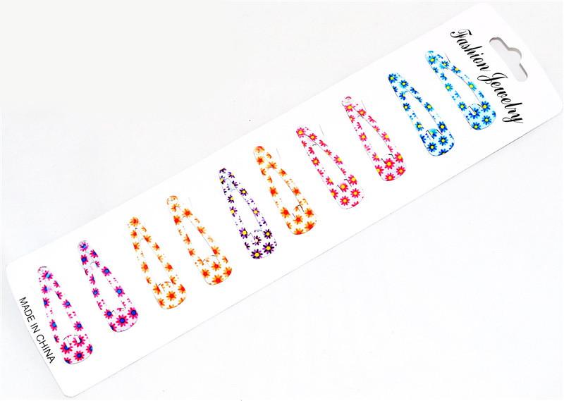 Забитка для волосся "Ромашка", ЦІНА ЗА УП. 10ШТ, на планш. 27*8см (10 шт.), фото 1