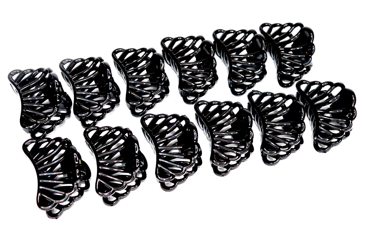 Краб для волосся міні-12, ЦИНА ЗА ПЗ. 6ШТ, в пак. 17*5 см (12 шт.), фото 1