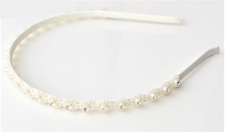 Обідок для волосся "Перламутр", ЦІНА ЗА УП. 6ШТ, в пак. 20*158 см (6 шт.), фото 1