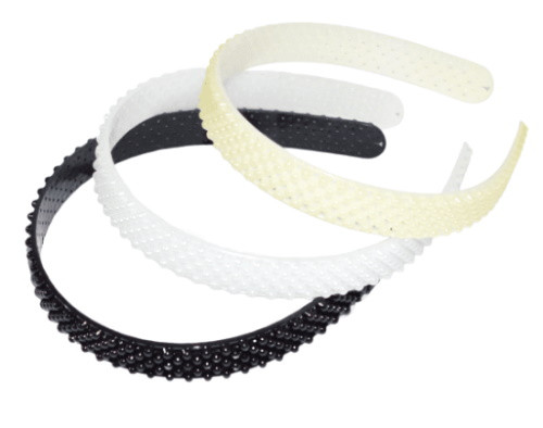 Обідок для волосся, ЦІНА ЗА УП. 12ШТ, 3 кольори, в пак. 30*17 см (12 шт.), фото 1