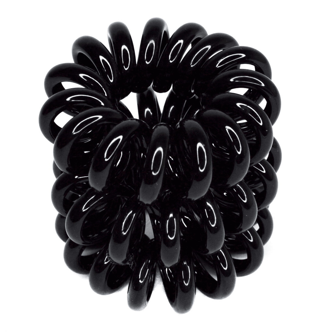 Резинки для волосся пружинка велика, ЦІНА ЗА УП. 10ШТ, в пак. 18*10см (10шт), фото 1