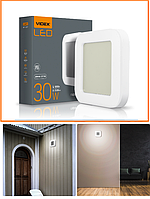 LED світильник ART IP65 квадратний VIDEX 30 W 5000 K