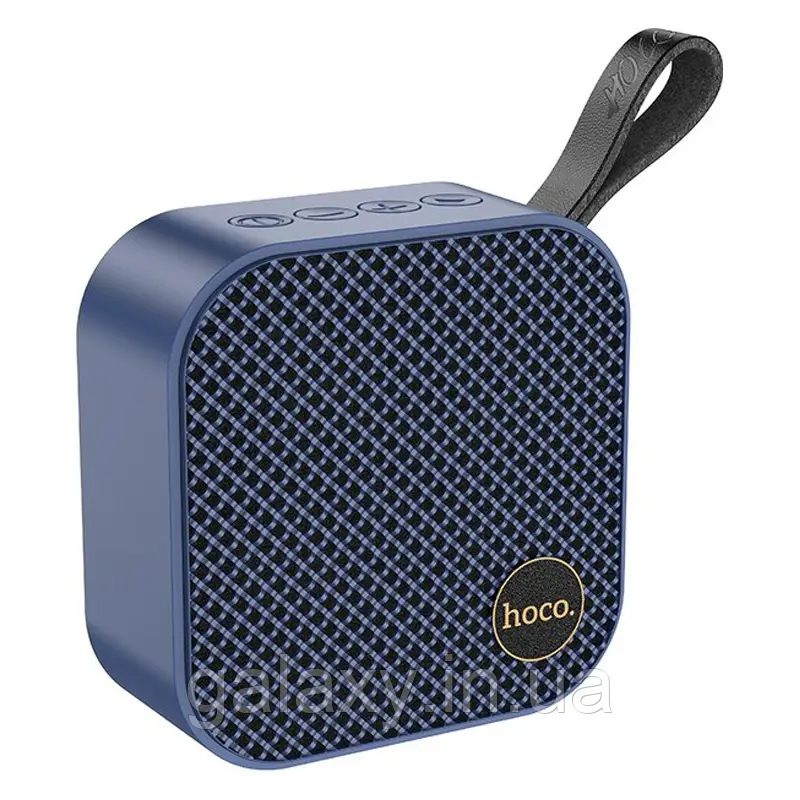 Колонка портативная Hoco Bluetooth бездротова AUX TF USB FM Auspicious sports HC22 Blue, фото 1