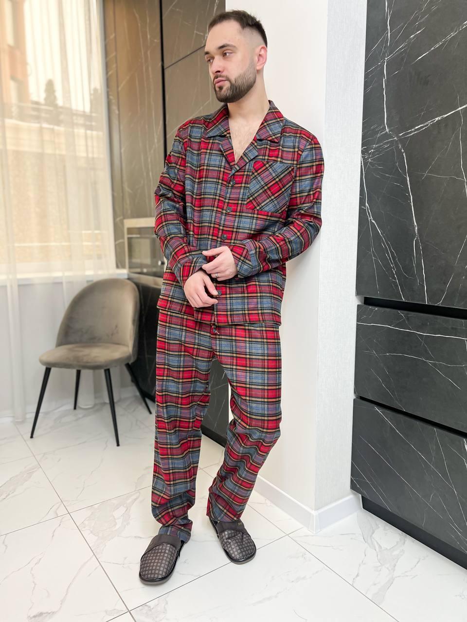 Піжама для сну чоловіча. Костюм домашній. Нічний одяг., фото 1