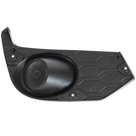 Iveco Daily VI 2014 — решітка переднього бампера, Ліва чорна,5801562216 боз туманок арт DA-32135, фото 2