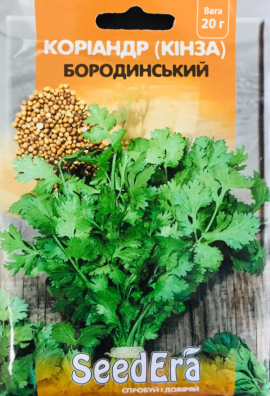 Коріандр (кінза) Бородинський 20 г, фото 1