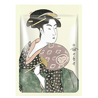 MITOMO тканинна маска японка "екстракт квіток сакури+маточне молочко" 1 шт
