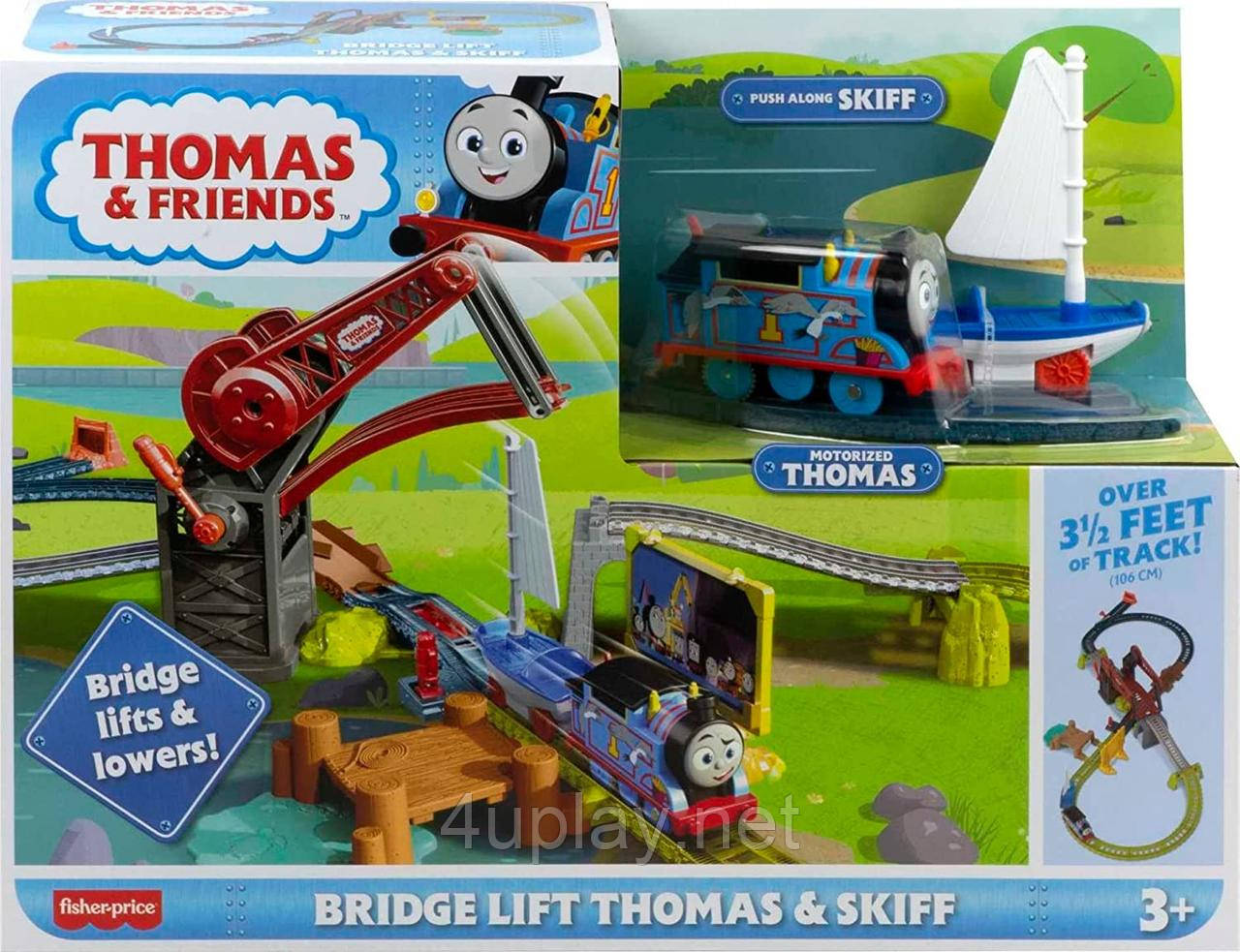 Паровозик Томас і друзі Залізниця Пригоди на мосту Розвідний міст Fisher-Price Thomas & Friends Bridge Lift Thomas & Skiff