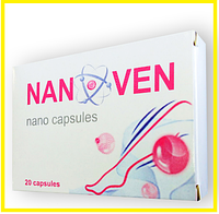 Nanoven (Нановен) від варикозу 20капс Натуральні препарати від варикозного розширення вен b