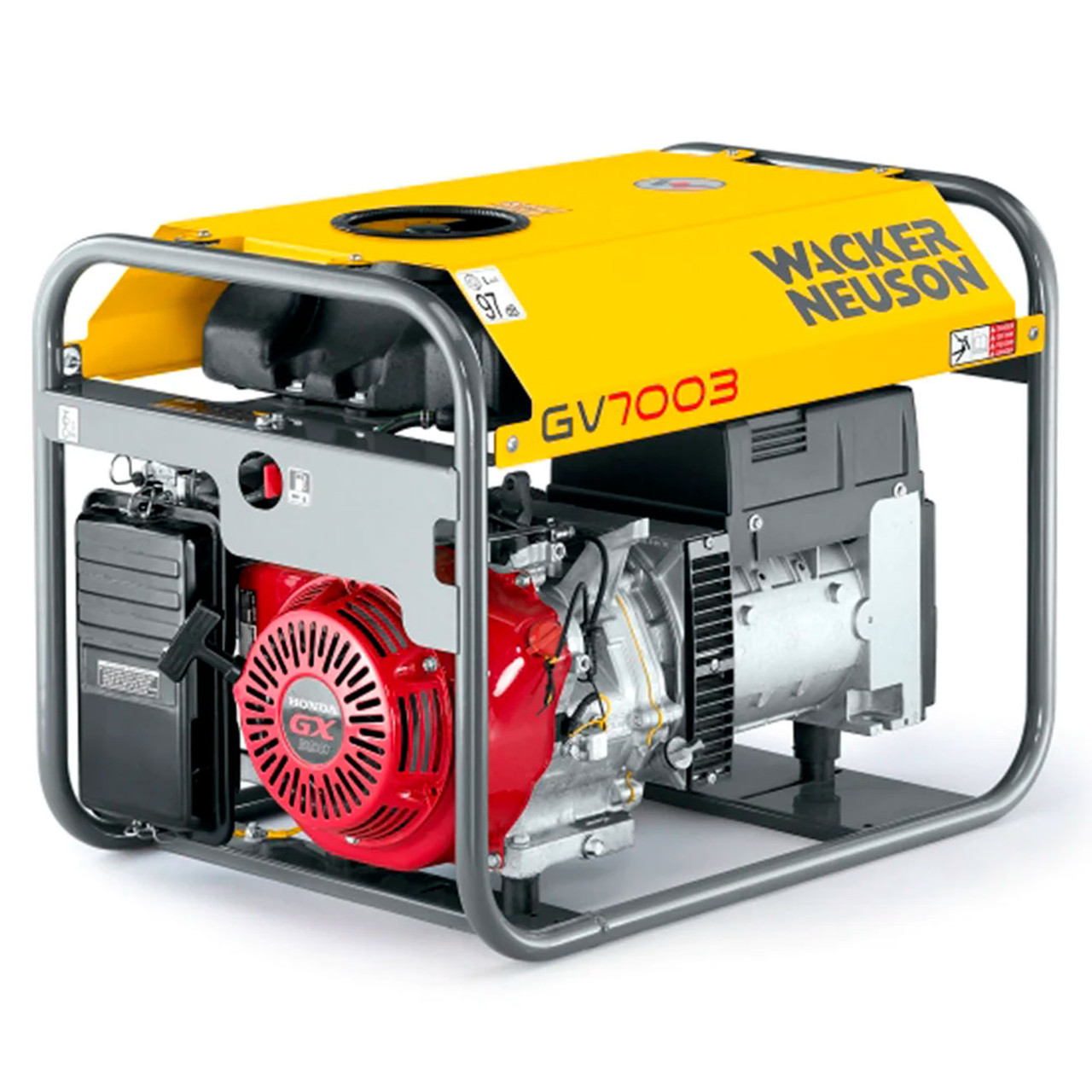 Мобільний генератор трифазового струму 7 кВА Wacker Neuson GV7003A