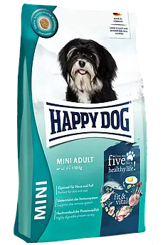 Корм сухої Happy Dog fit & vital 0.8 кг для дорослих собак дрібних порід вагою до 10 кг