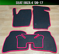 ЕВА коврики Seat Ibiza 4 '08-17. EVA ковры Сеат Ибица 4