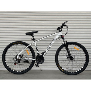 Велосипед гірський алюмінієвий Toprider 777 27.5" рама 17 обладнання Shimano Білий
