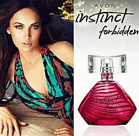 Avon Instinct Forbidden, зразок 0,6 мл на листівці жіноча парфумна вода Ейвон Інстинкт Форбидден