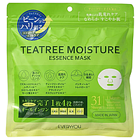 EVERYYOU TEATREE Moisture Mask тканинна маска з екстрактом чайного дерева, 31 шт