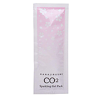 HANAJIRUSHI Pack CO2 Sparkling Gel Mask карбонатна гелева маска для обличчя, 1 шт