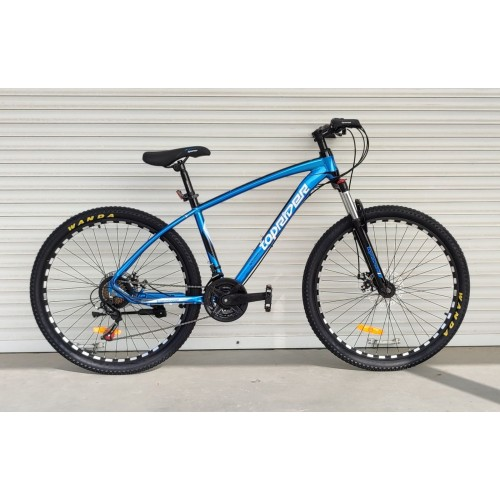 Велосипед гірський алюмінієвий Toprider 777 27.5" рама 17 Shimano Синій