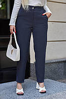 Жіночі штани з мікровельвету в стилі мом батал Розміри: 46-48, 50-52, 54-56