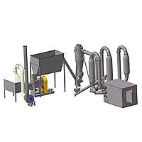 Брикетна лінія 350-400 кг/ч. ЛПТБ-350