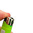 Запальничка кишенькова п'єзо Fox з ліхтариком кольоровий пластик, фото 2