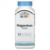 Magnesium 250 mg 21st Century, 250 таблеток