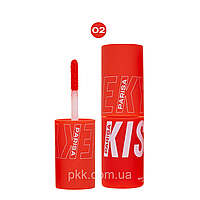 Румяна помада жидкая для лица и губ Parisa Cosmetics Cheek Kiss № 02 Коралловый