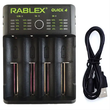 Зарядний пристрій Rablex RB-404 (2A) LI-ION, NI-MH, NI-CD
