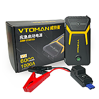 Джамп стартер PowerBank для мотоциклів  VTOMAN 378B Jump Starter 12V 6000mAh 1000A