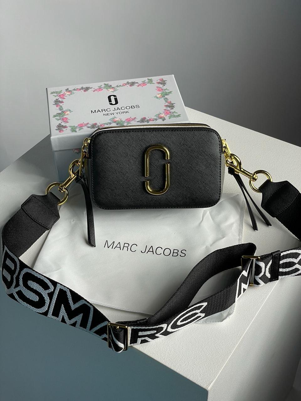 Жіноча Сумка Marc Jacobs The Snapshot Black Multi Premium