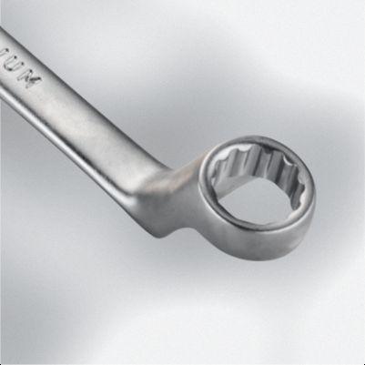 Набір ключів накидних 12 шт, 6-32 мм CrV INTERTOOL HT-1103