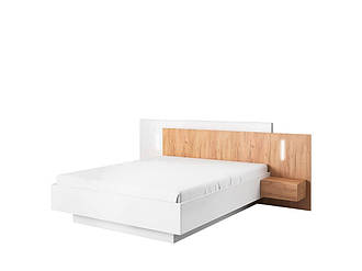 Ліжко з приліжковими тумбочками 3D B 160