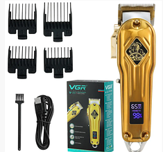 Професійна машинка для стриження волосся й бороди VGR V-652