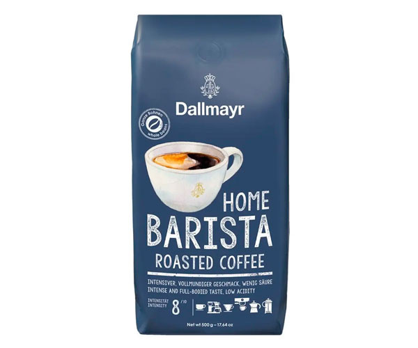 Кава в зернах Dallmayr Home Barista, 500 г, Німеччина (купаж арабіки та робусті), фото 1