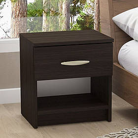 Тумба приліжкова GT-0025 венге - це елегантне та функціональне доповнення до вашого спального простору.