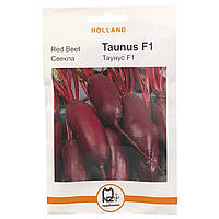 Семена Свекла Таунус F1 Holland красная удлиненная среднеранняя 10 г большой пакет