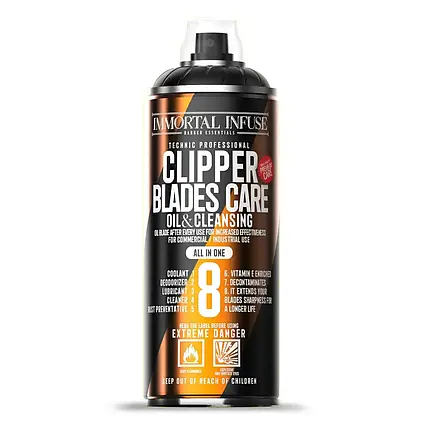 Спрей 8в1 для догляду за інструментами "Blades Care Oil Cleansing" 500 мл (INF-61)