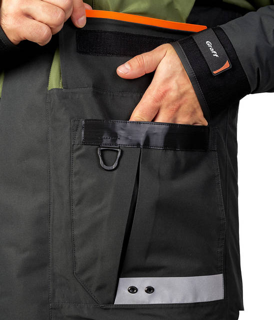 Зимний костюм с плавучестью Graff FLOAT GUARD 215-O-B купить в