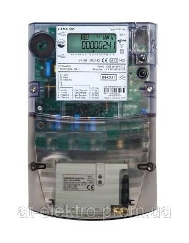 Трехфазный электронный счетчик электроэнергии GAMA 300 G3B 144.230.F47 ...