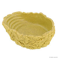 Поилка и миска для купания Hobby Drinking Bowl XL 27x21x8 см ochre для террариума